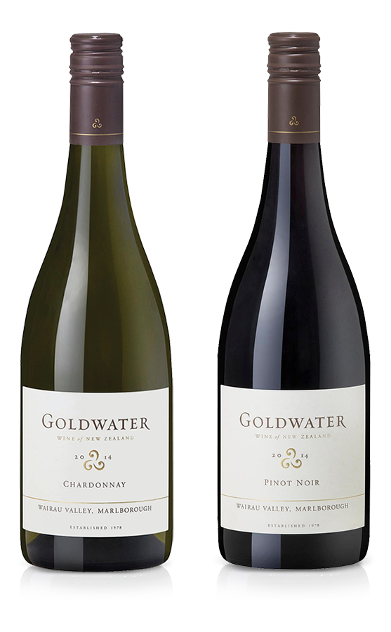 Golwater Pinot Noir and Chardonnay